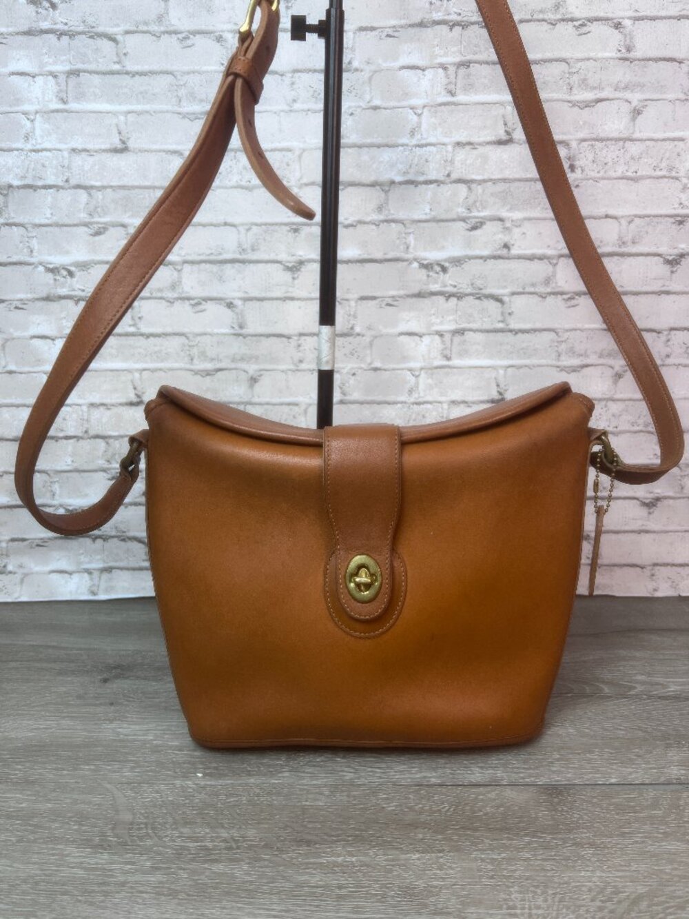 Vintage Coach Nottingham, Canterberry, Binocular bag, British tan, 9948